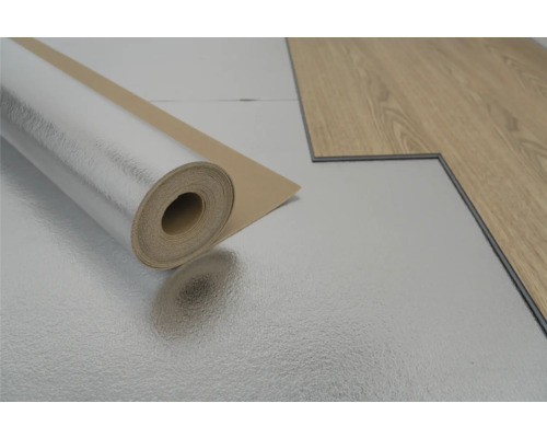 Rol geluidsreductie met vinylvloer